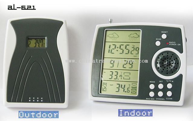 Wireless weather station from China