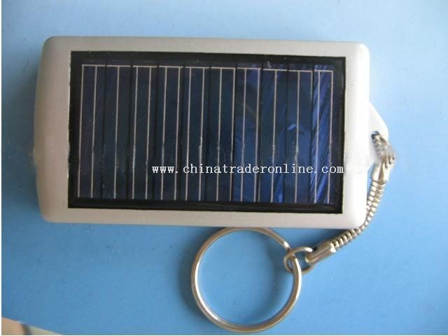 Solar Mobile charger with keychain from China