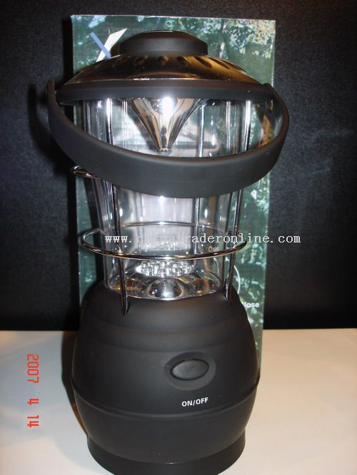 Dynamo 12 LEDs camping lantern wih AM/FM Radio and Compass from China