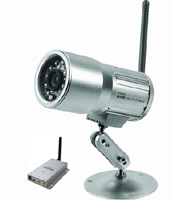 2.4G Wireless Outdoor IR weatherproof CCD Color Camera Kit from China