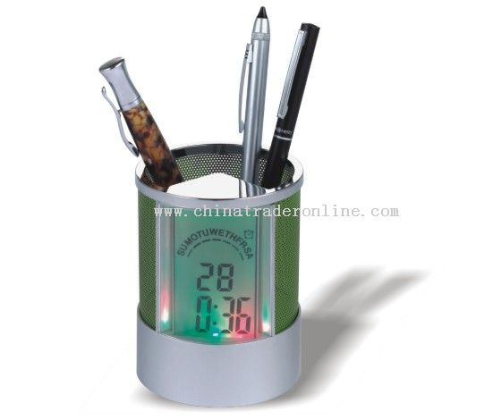 COLORFUL LGHT PEN HOLDER from China