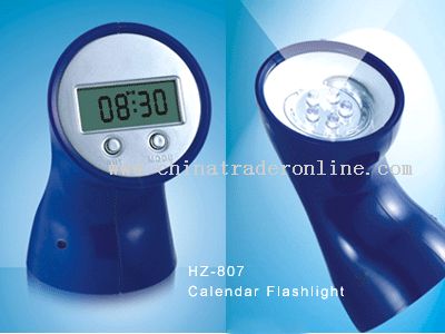 Calendar Flashlight from China