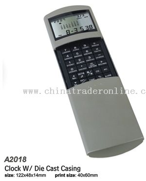 Clock W/ Die Cast Casing calculator from China