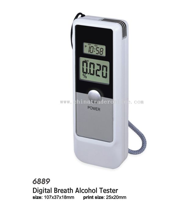 Digital Breath Alcohol tester from China