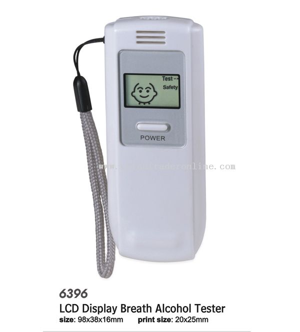 LCD Display Breath Alcohol Tester from China