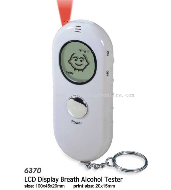 LCD Display Breath Alcohol Tester from China