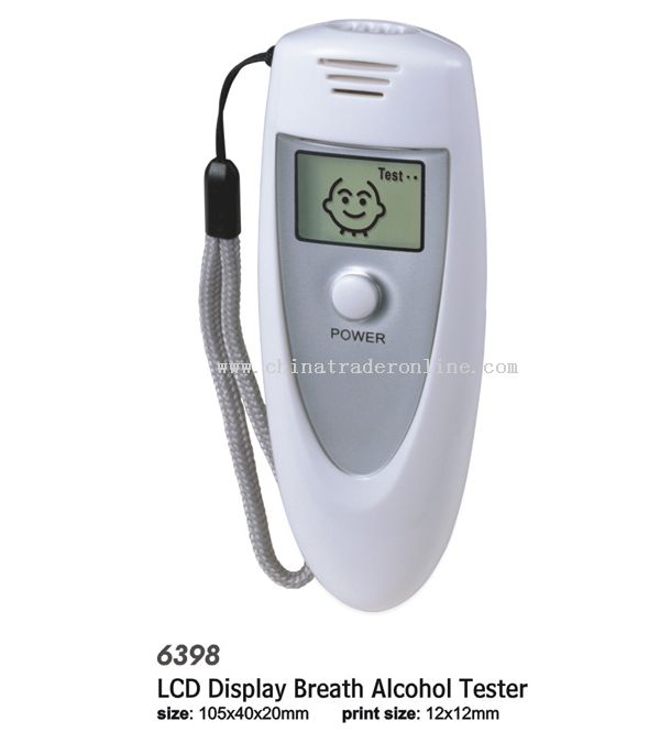 LCD Display Breath Alcohol Tester