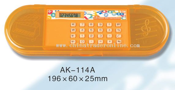 Pencil box calculator from China