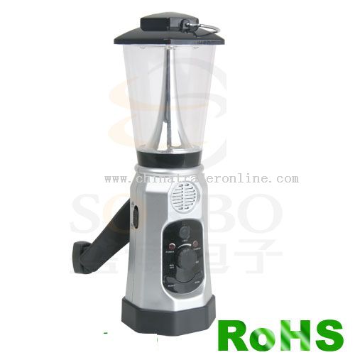 LED Lantern with Radio