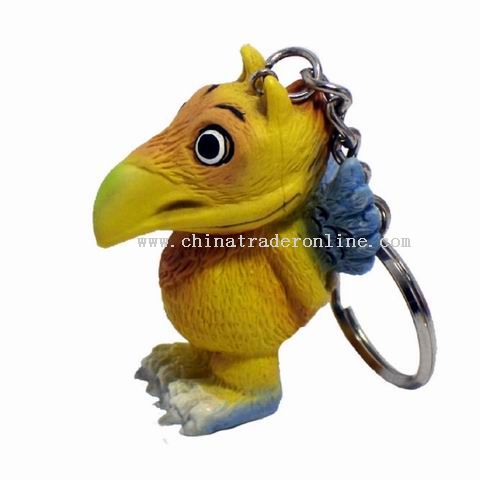 Fully Cubic PVC Keychain from China