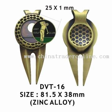 Golf Divot Tool and Ball Marker