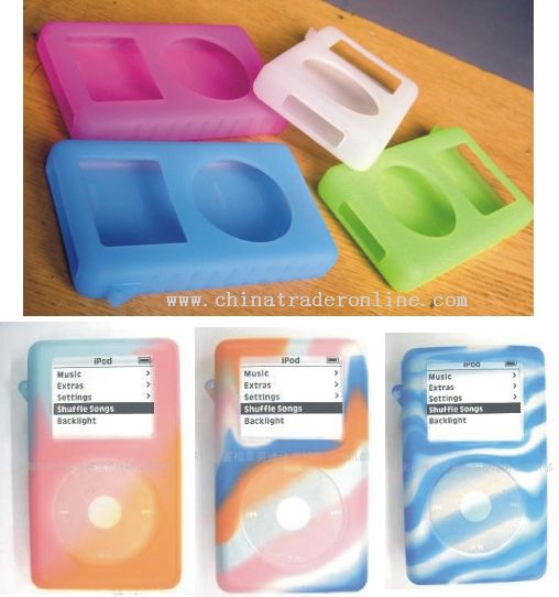 IPOD silicone case from China