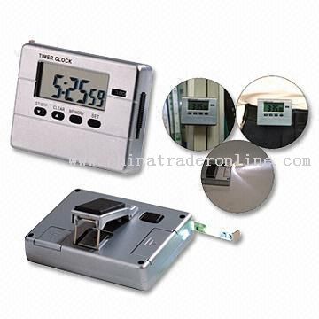 Multifunction Timer Clock with Tape Measure from China