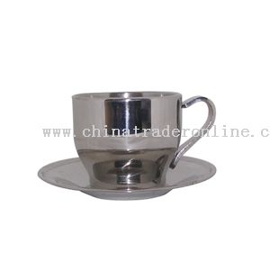 stainless steel coffee cup