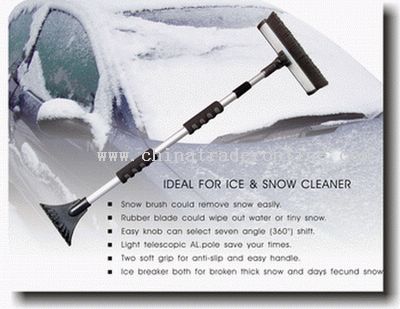 Snow Brush With Ice Scraper / Swivel Joint from China