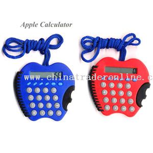 8 digits apple shape calculator With suspensory from China