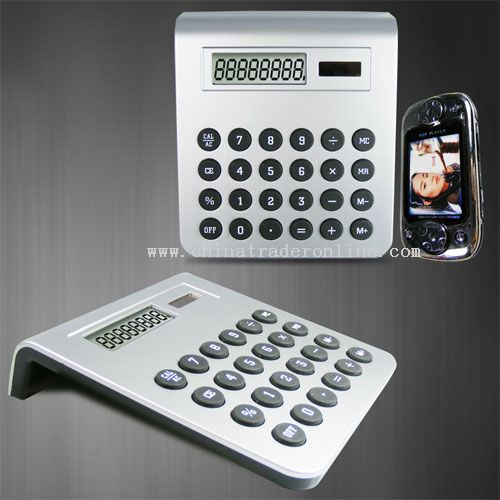 8 digits calculator true solar power