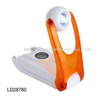LCD Clock Book Light from China