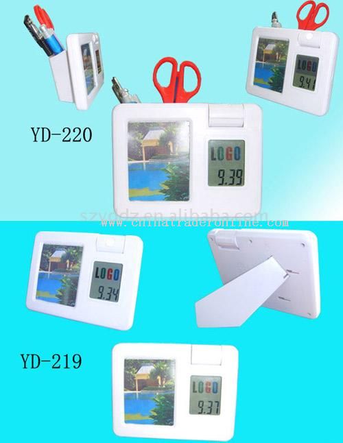 LCD Photo Frame with Book Light from China