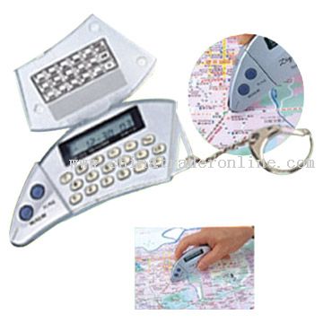 Map Measurers with Calculator