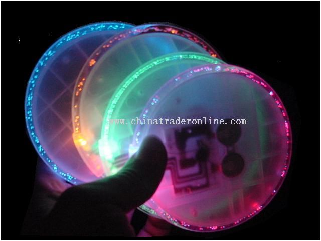 Neon Coaster with Bubble ring from China