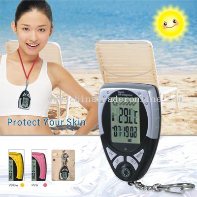 UV Meter with Keychain from China