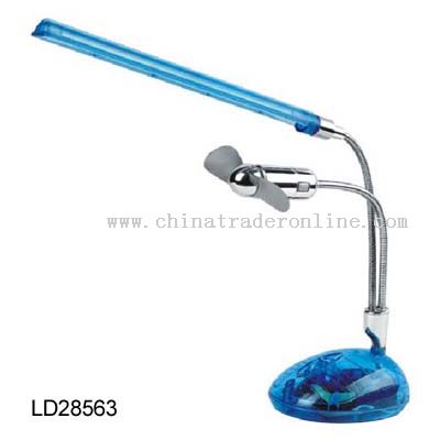 desk lamp with fan