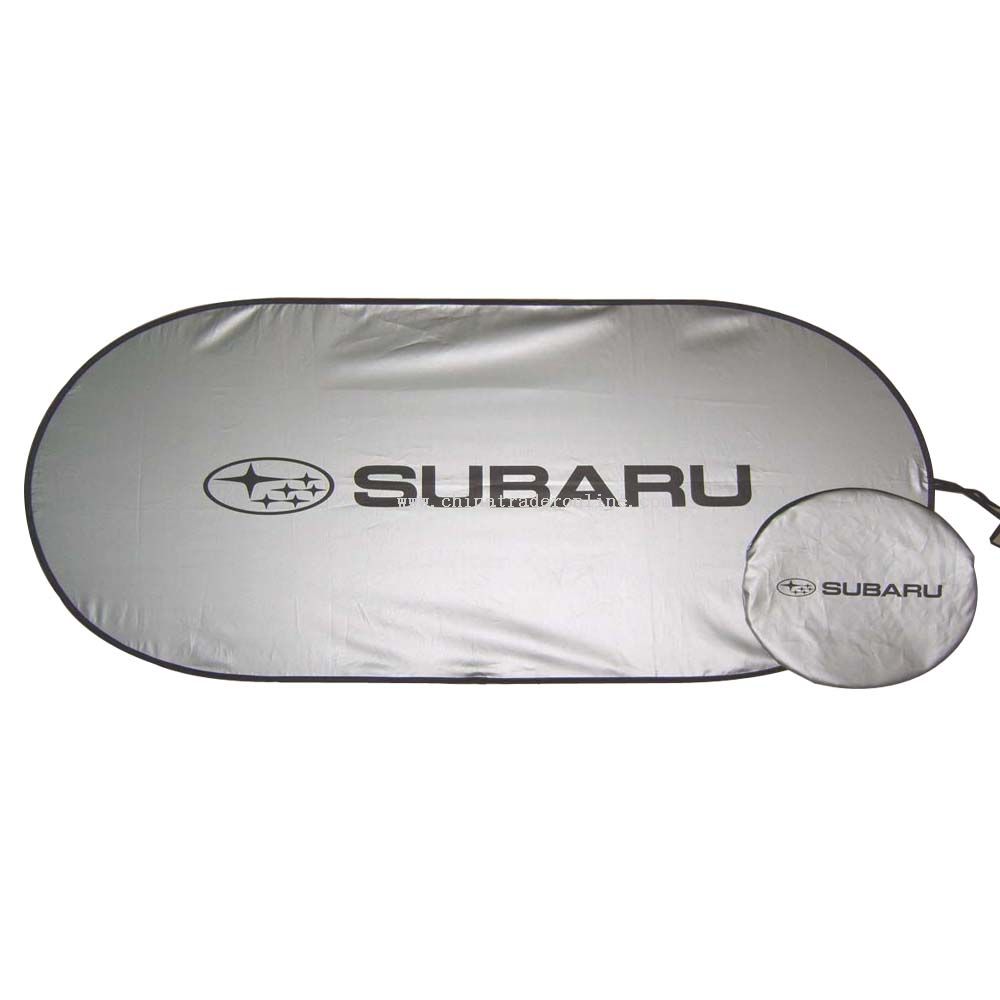 Anti-uv Silver Nylon Car Sun Shade from China