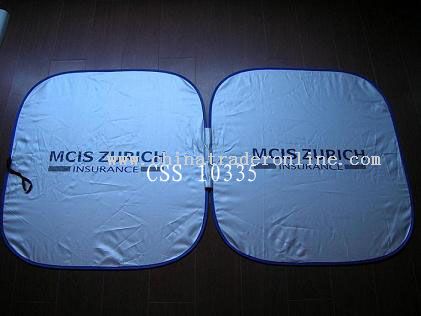 Nylon fabric with silver paint coated Sun Shade from China