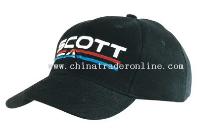 brushed cotton promotional baseball cap from China