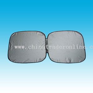 Car Sunshade-Silver Nylon