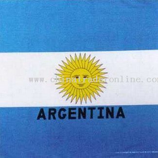 Argentina Flag Bandanas from China