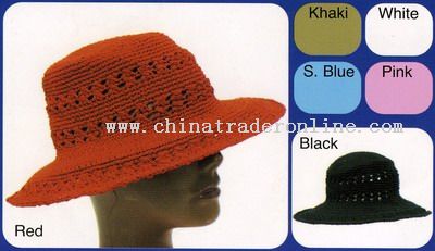 Cotton Crochet Hats from China