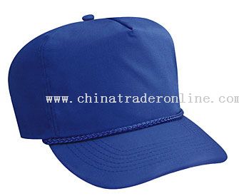 Poplin High Crown Golf Style Caps from China