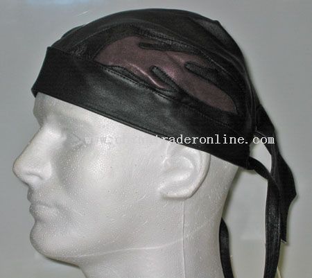 Purple Flame Design Head Wrap from China