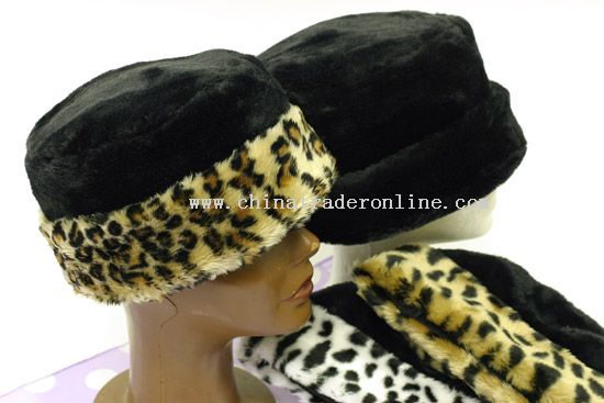 Soft Faux Fur Ladies Hat from China