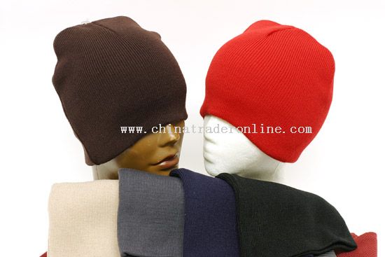 Solid Color Beanie Cap