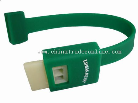 Whistle silicone bracelet from China