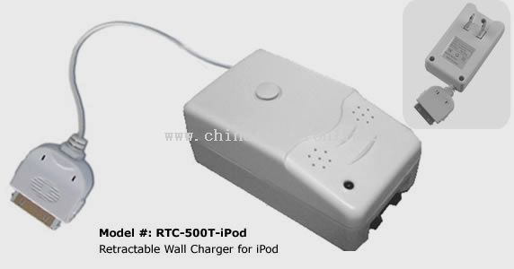 Standard Travel Charger for iPhone and all iPod models from China