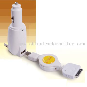 Unique Compact All-in-one Charger for iPod iPhone from China