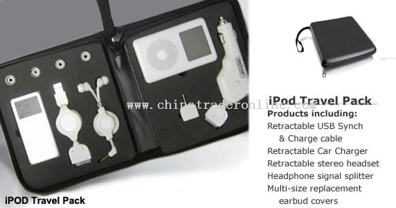 iPod iPhone Travel Pack from China