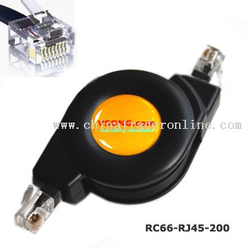 RJ45 Ethernet Retractable Cable from China