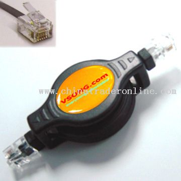 RJ45 Ethernet Retractable Cable from China