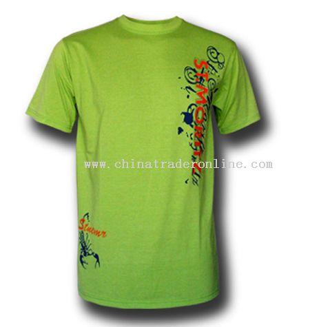 Boys Rubber Printing Tees from China