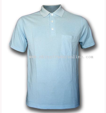 Combed Cotton Pique Polo Shirt