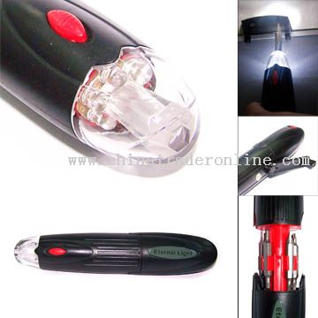 Dynamo Flashlight with Tools from China