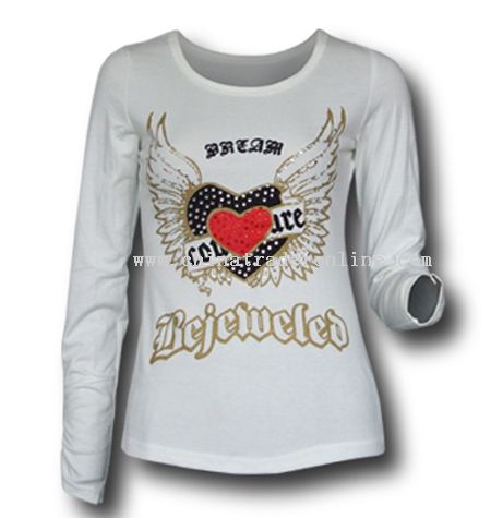 Ladies Long Sleeves T-shirt