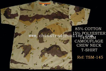 MENS CAMOUFLAGE T-SHIRTS