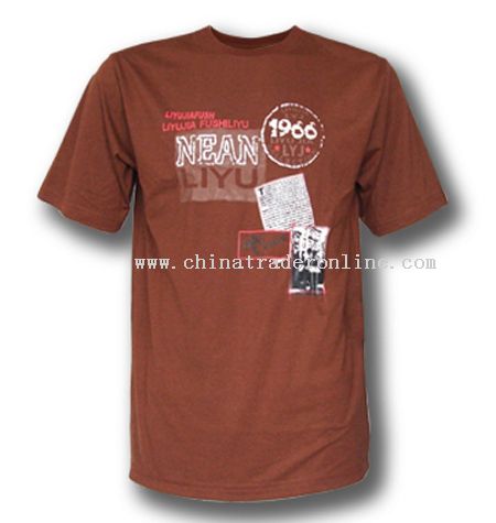 Mens Printed T-shirts from China