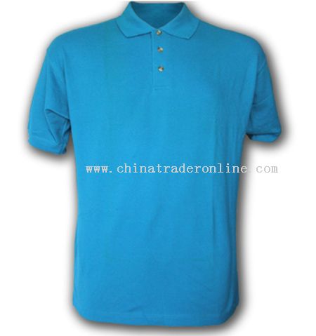 Plain Jersey Knitted Polo Shirt